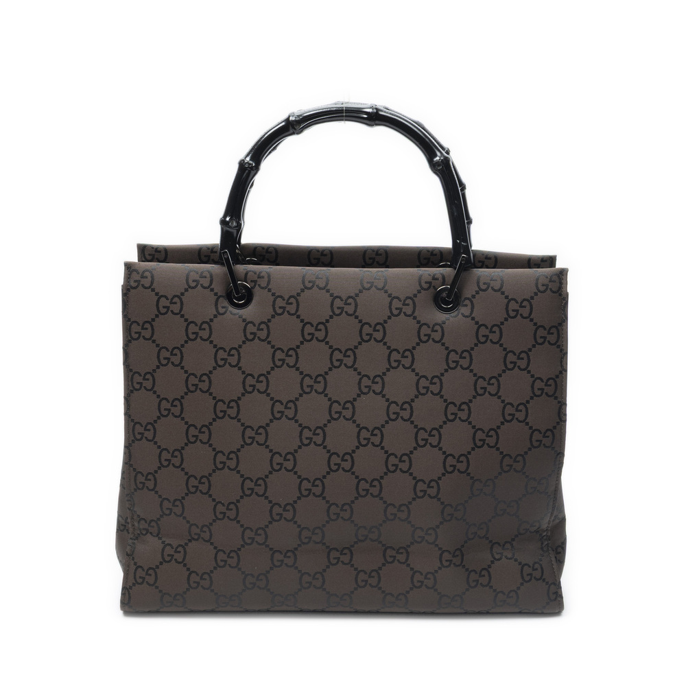 Gucci Square Bamboo Tote